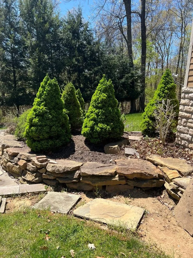 Expert landscaping services for residential properties in Georgetown, PA by Darnley Developing