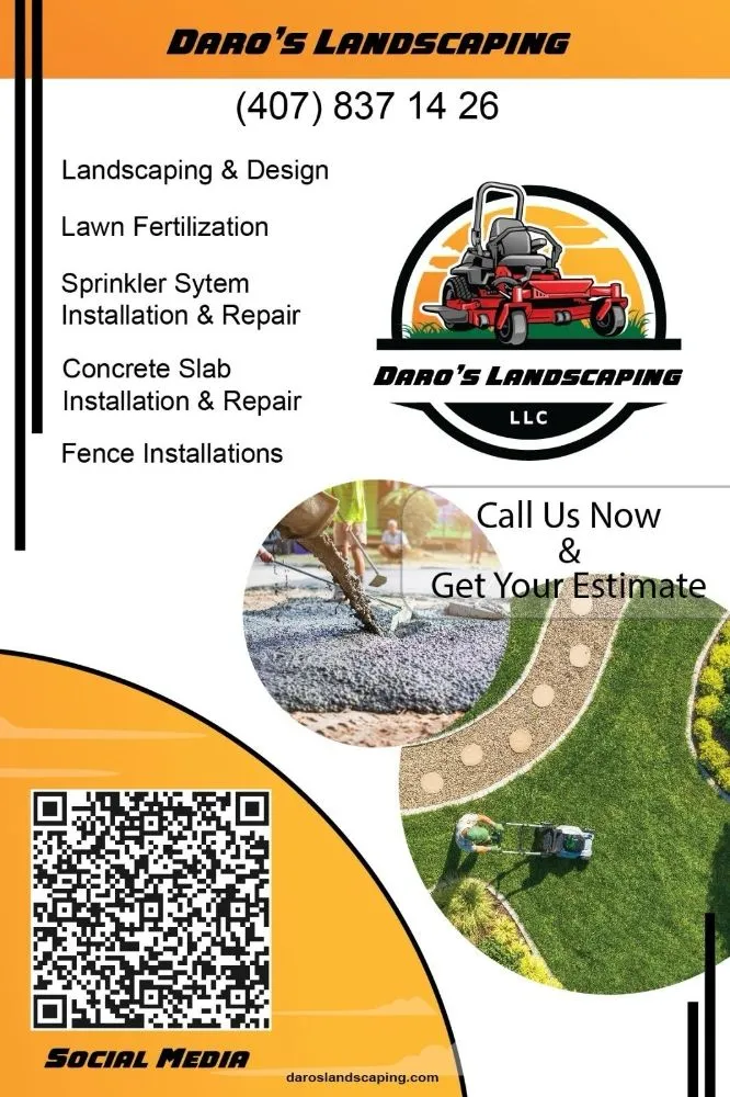 Affordable landscape design experts serving Kissimmee, FL - Daro's Landscaping & Home Services