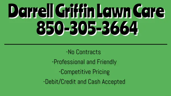 Darrell Griffin Lawn Care Logo