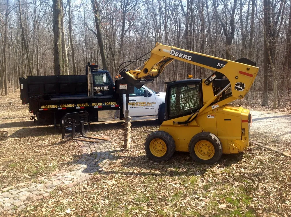 Reliable lawn mowing service for residential properties in Mercer, WI by Darren's Skid Steer Service