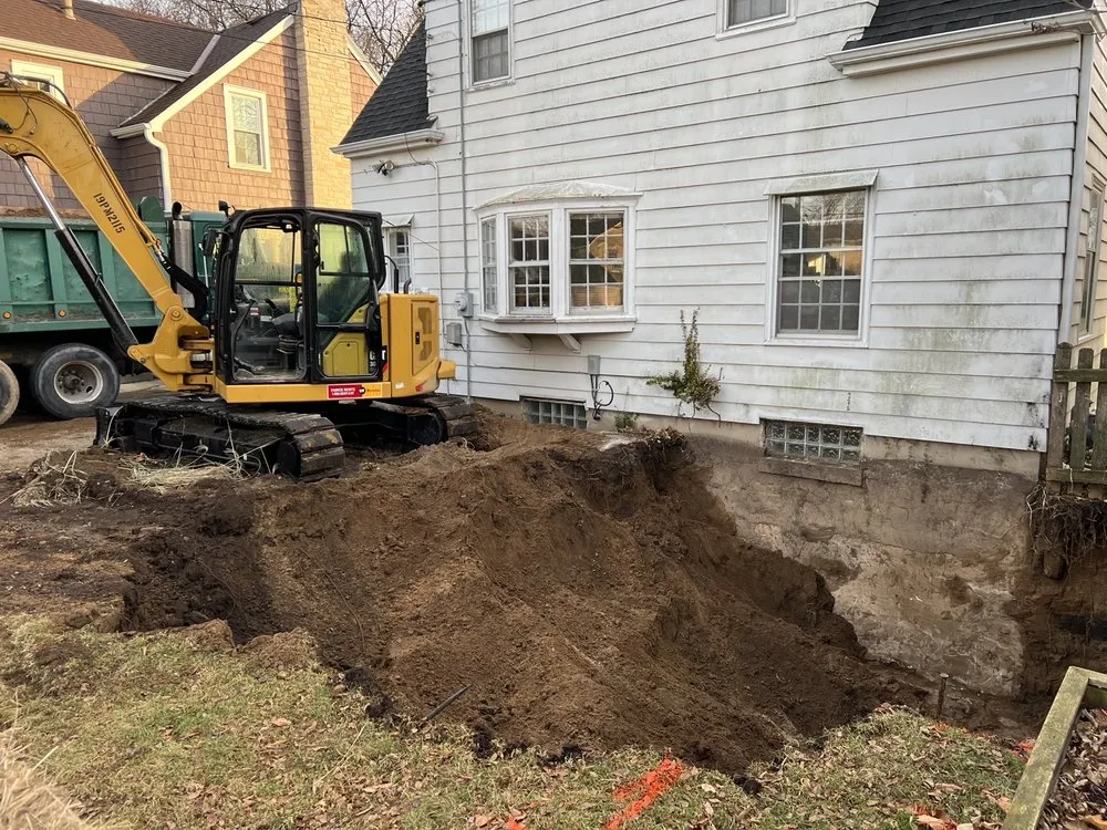 Custom landscape installation in Mercer, WI - Darren's Skid Steer Service