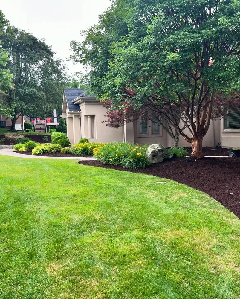 Custom residential landscaping in McMurray, PA by D'Arrigo Landscaping