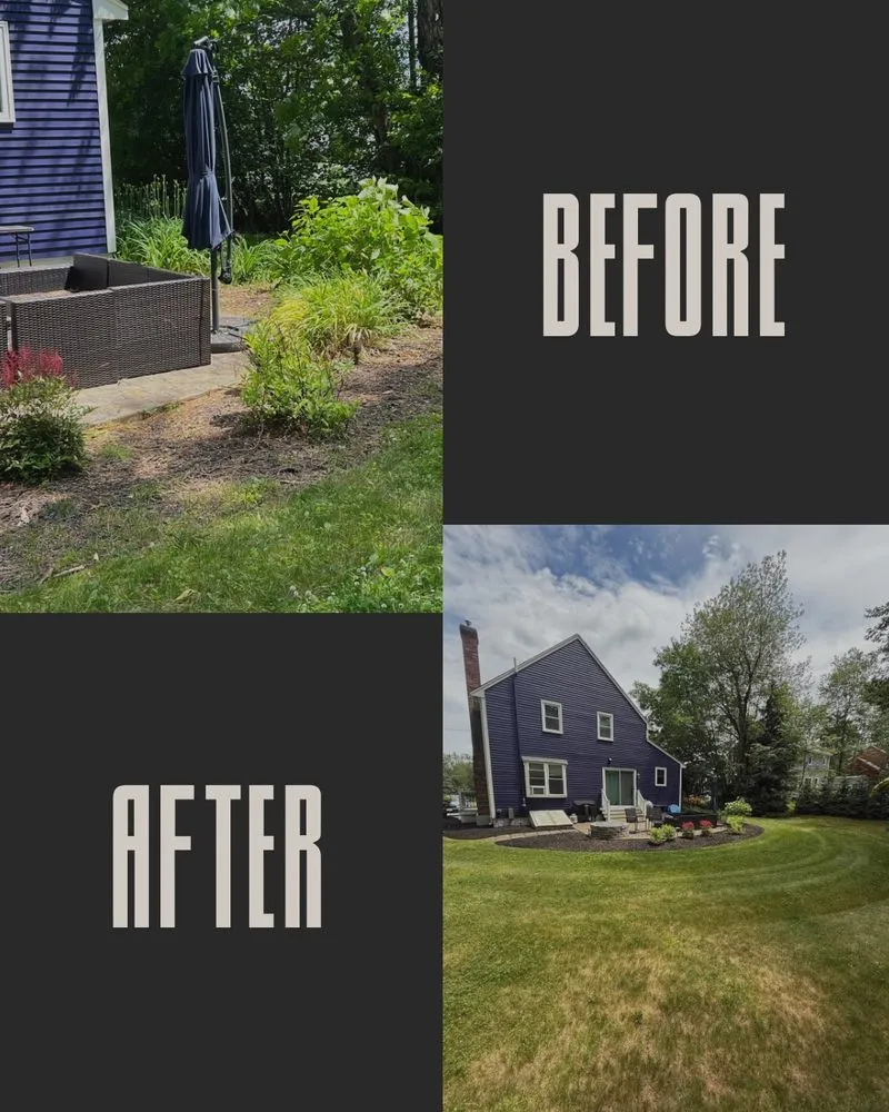 Local yard cleanup service in Leominster, MA by Darts Organic