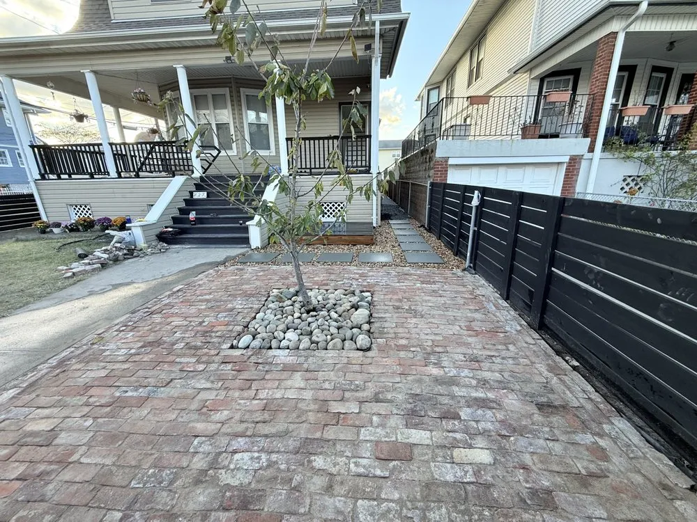 Professional lawn mowing service with custom design across New York, NY - Datco Aesthetics Construction