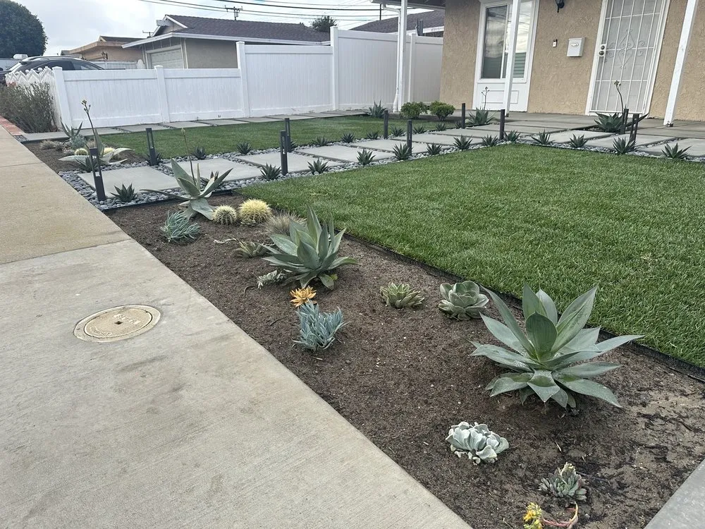 Affordable yard maintenance in Huntington Beach, CA by Dave and Sons Landscaping and Bobcat Services