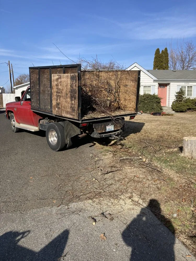 Custom residential landscaping for beautiful yards in Yakima, WA by Dave Marek's Landscaping Stump Grinding And Full Tree Service