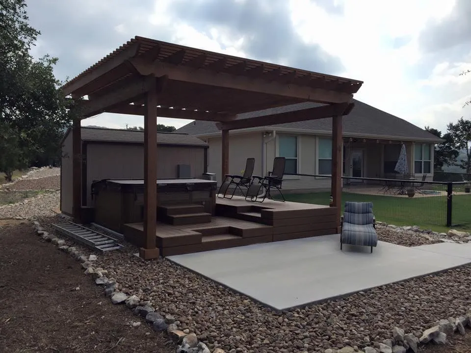 Professional lawn care service with custom design across Canyon Lake, TX - Dave's Dirt Works & Landscape