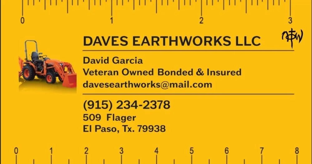 Professional outdoor landscaping with custom design in El Paso, TX by Daves Earth Works
