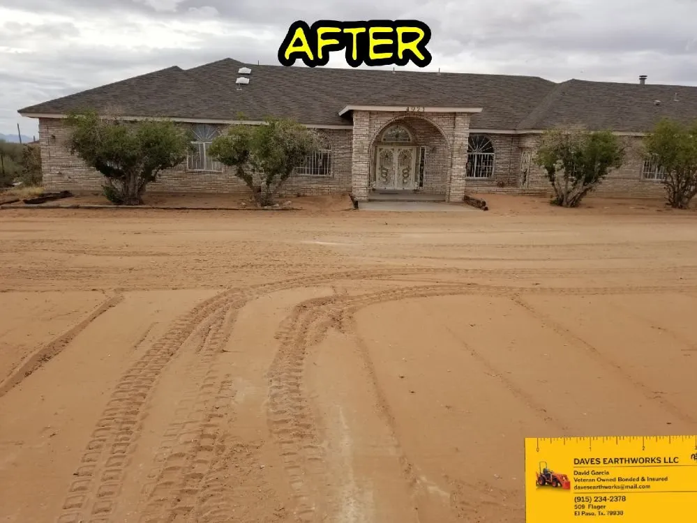 Top-rated landscaping services in El Paso, TX by Daves Earth Works