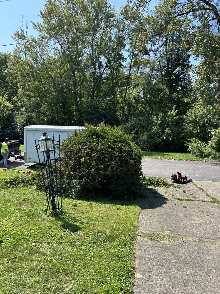 Expert landscape installation in Camby, IN by Dave’s Enterprise