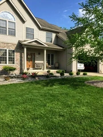 Expert lawn care service with custom design in Merrillville, IN by Daves Landscape & Lawncare