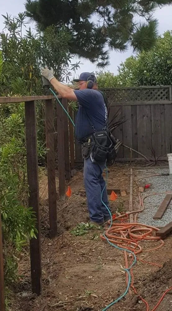 Local landscape installation in Santa Cruz, CA by Dave's Landscaping