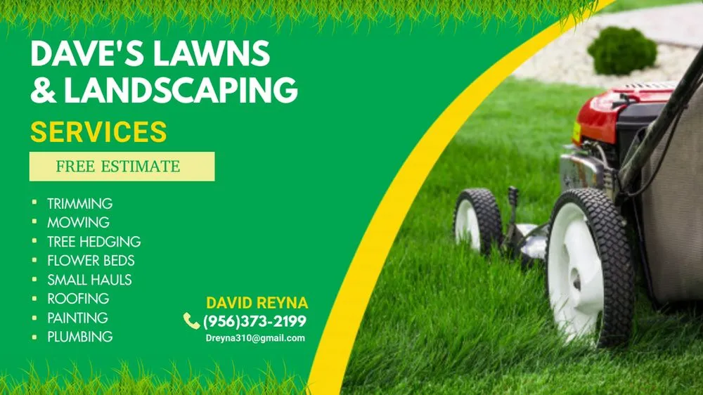 Affordable yard cleanup service in San Benito, TX by Dave’s lawn care