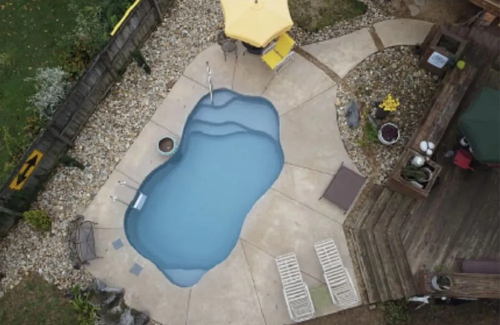 Custom landscape installation in Lamar, MO by Davey Dirt Works