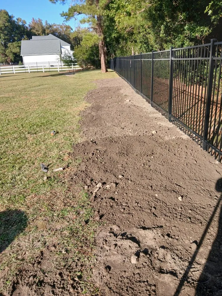 Professional landscape installation in New Bern, NC by Daveys Yard & Landscaping