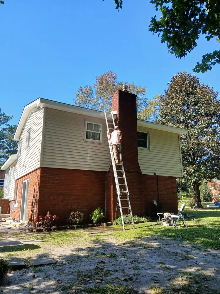 Professional landscape installation for homes in New Bern, NC by Daveys Yard & Landscaping