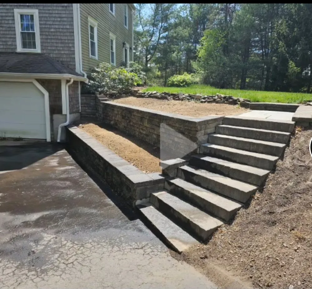 Custom residential landscaping in Boston, MA by David C McDonald Company