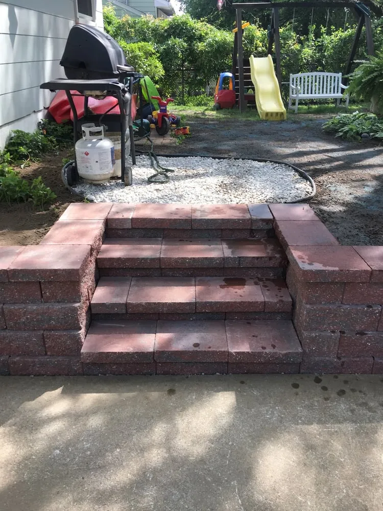 Custom outdoor landscaping in Audubon, NJ - David J Link Landscaping