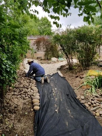 Professional garden landscaping for homes in Springfield, VA by David Landscaping and Tree Services