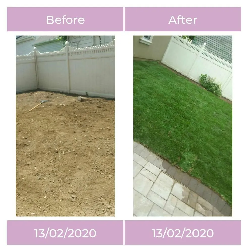 Custom garden landscaping in Fresh Meadow, NY by David Landscaping Services