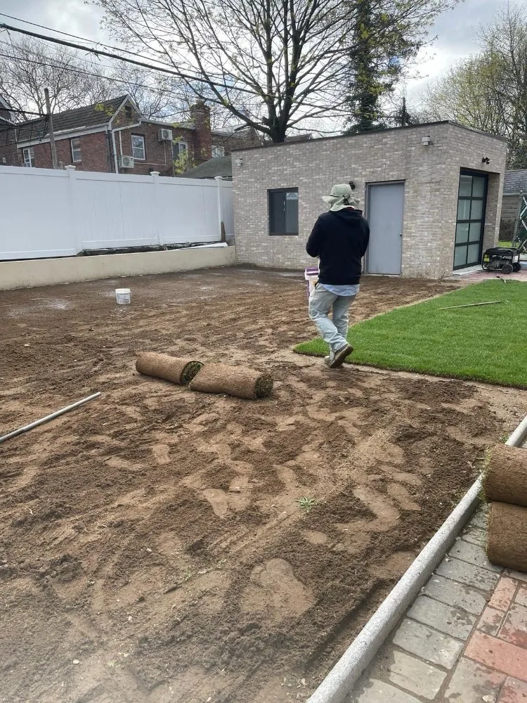 Reliable outdoor landscaping for residential properties in Fresh Meadow, NY by David Landscaping Services