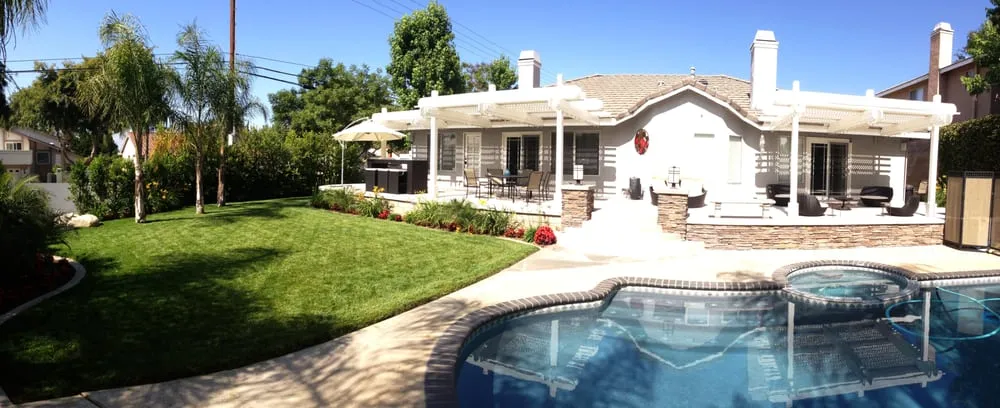 Custom yard maintenance for year-round maintenance in Redlands, CA by David Ollis Landscape Development