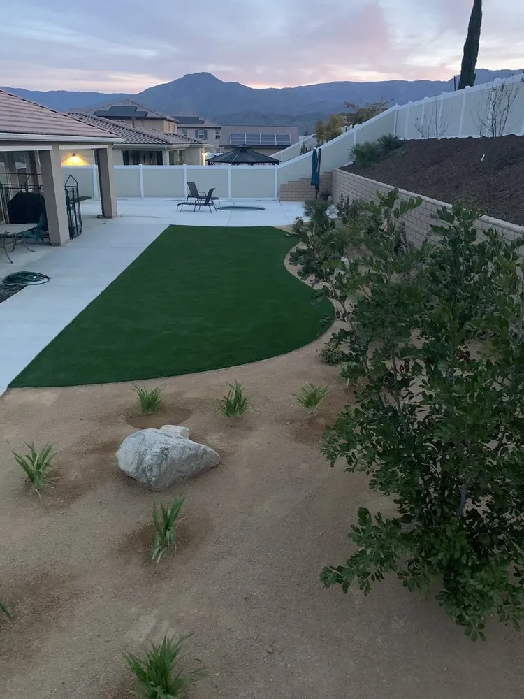 Reliable yard cleanup service in Redlands, CA by David Ollis Landscape Development