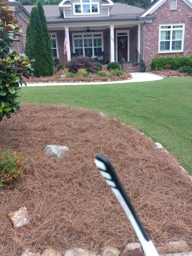 Top-rated landscape installation in Jefferson, GA by David Sanders Pine straw And More