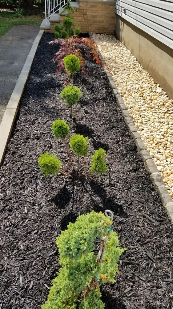 Custom outdoor landscaping in Clifton, NJ - David's all green landscaping