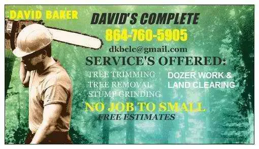 Professional yard cleanup service in Anderson, SC - David's Complete Lawn & Tree Service