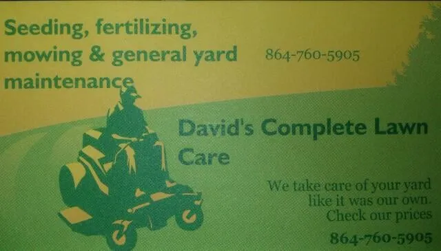 Local landscape design in Anderson, SC - David's Complete Lawn & Tree Service