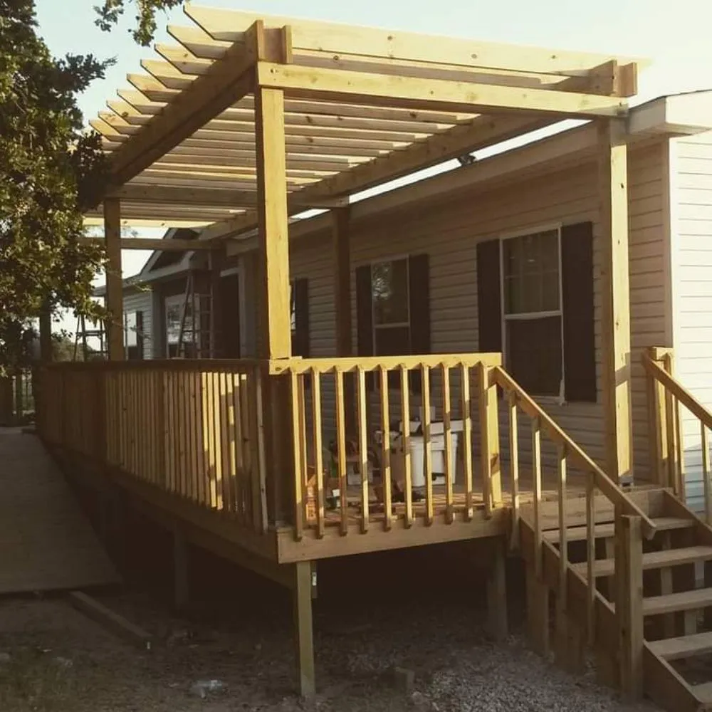 Reliable lawn mowing service for outdoor upgrades in Floresville, TX by David's Handyman Services