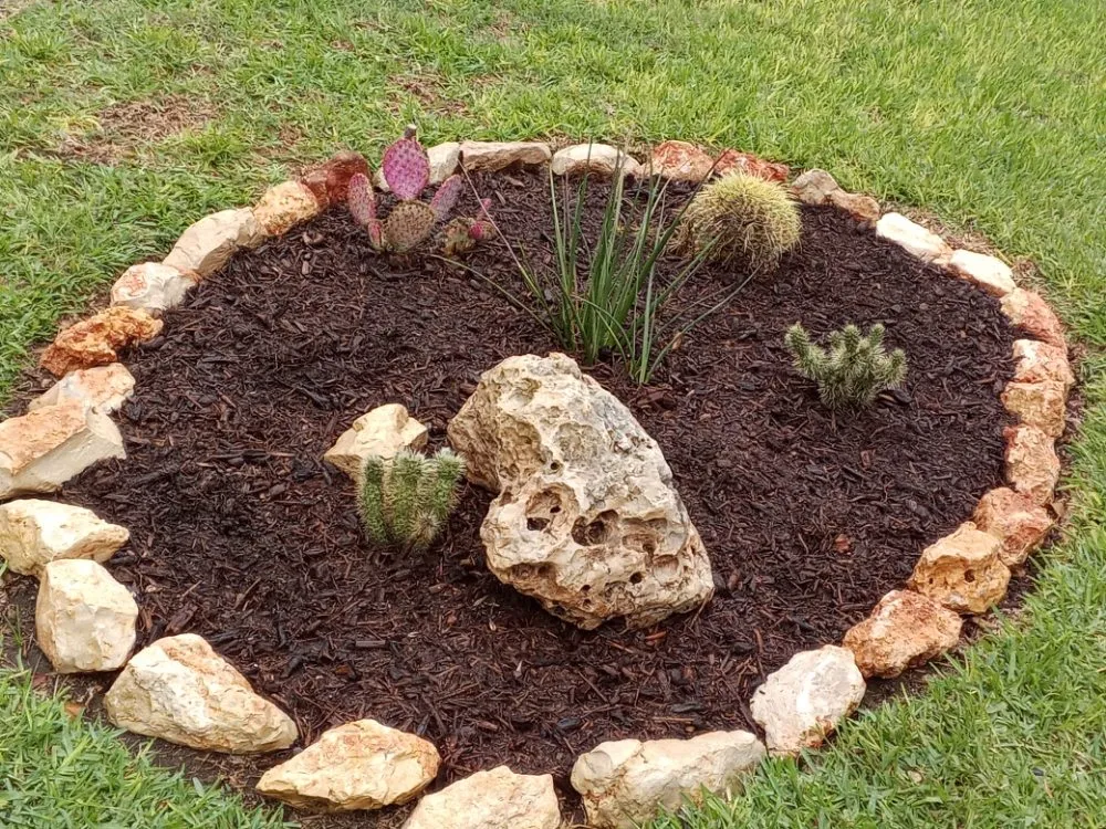 Local landscaping services for residential properties in Floresville, TX by David's Handyman Services