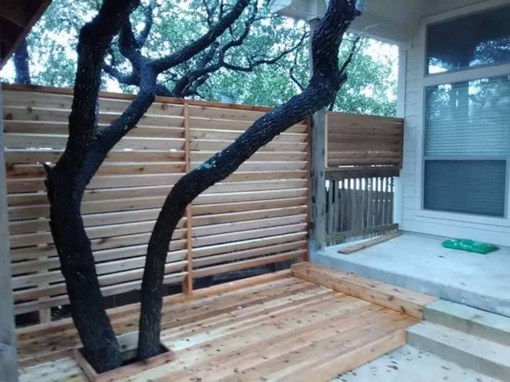 Affordable yard cleanup service in Floresville, TX by David's Handyman Services