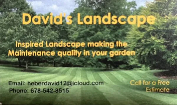 David’s Landscape Logo