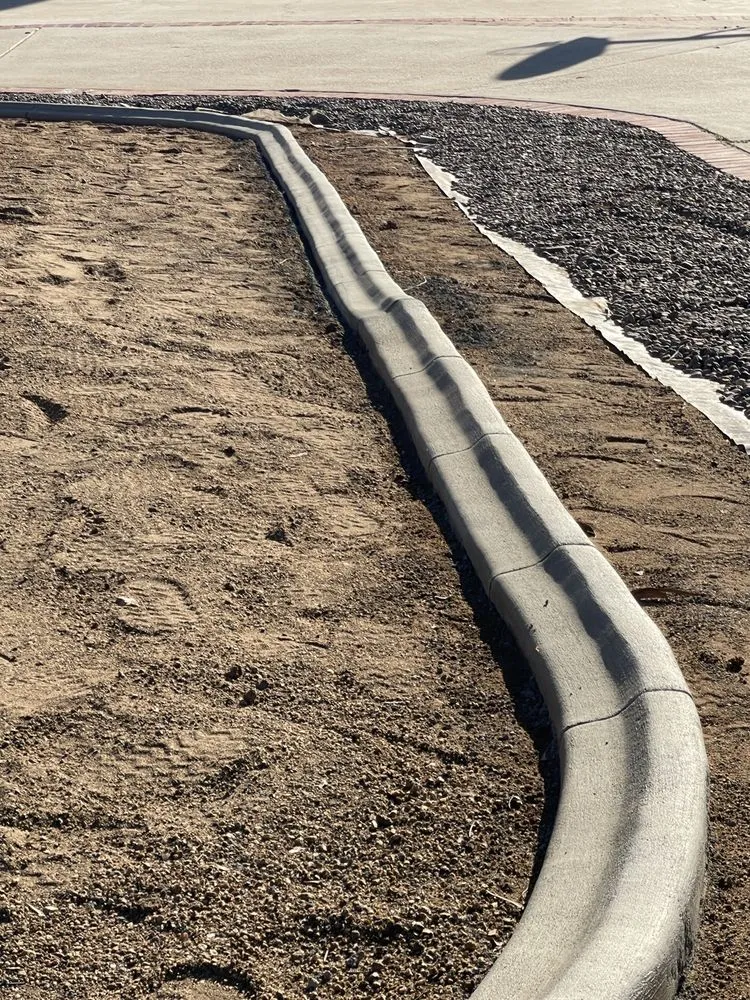 Custom landscape installation with custom design across Fontana, CA - Davids Landscape Services