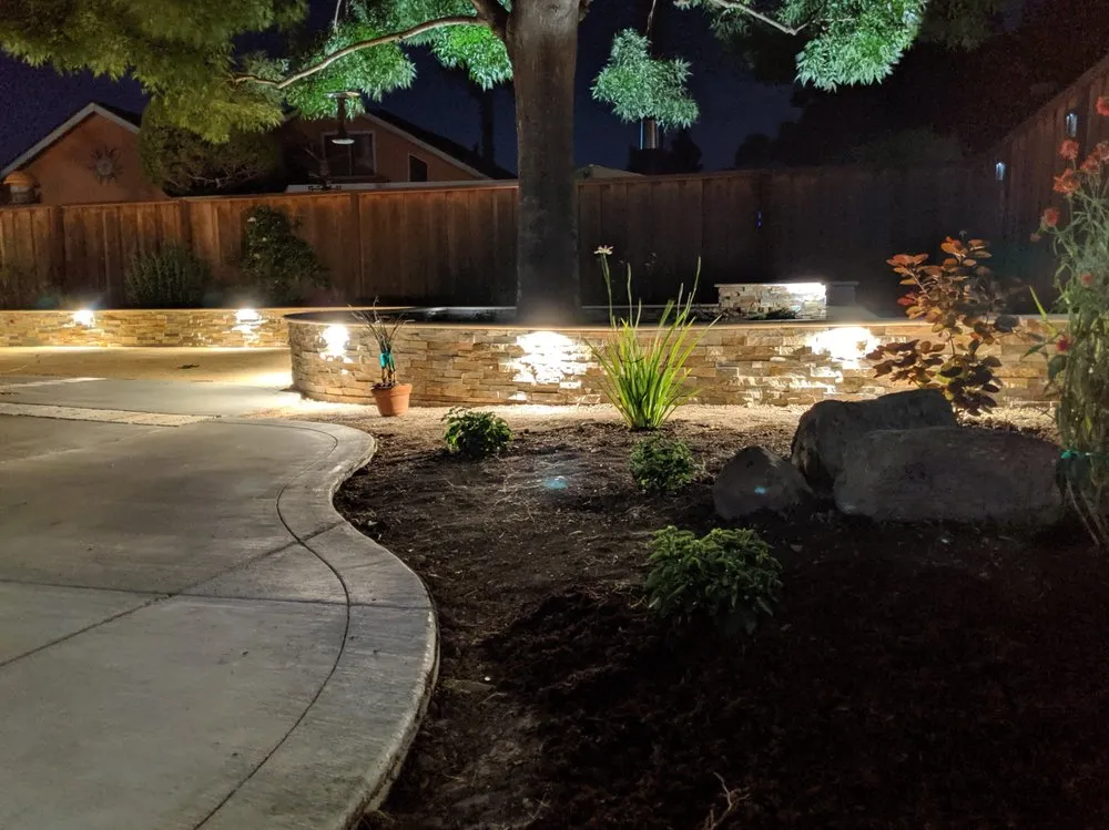 Local outdoor landscaping with custom design across Livermore, CA - David's Landscaping Service