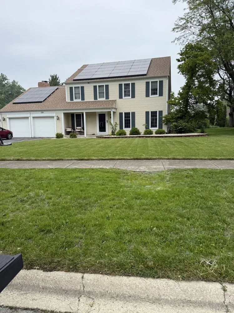 Professional yard cleanup service for residential properties in Chicago Heights, IL by David’s Lawn Care