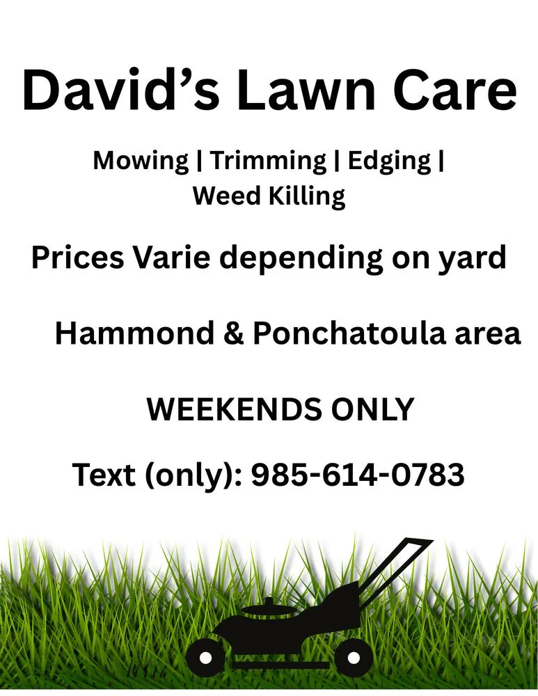 Affordable landscaping services in Hammond, LA by David’s Lawn Care