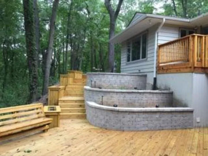 Top-rated outdoor landscaping in Porter, IN by David's Lawn Care