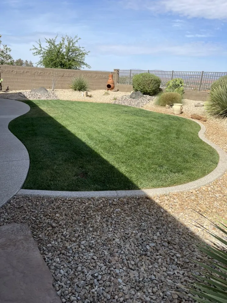 Expert landscaping services for residential properties in St. George, UT by David’s Lawn Care Service