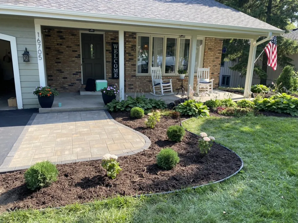 Custom lawn mowing service for year-round maintenance in Plymouth, MN by David's Lawn Service