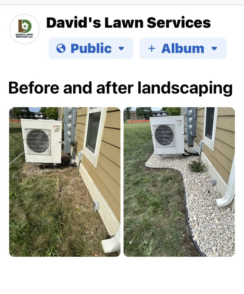 Local landscaping services with custom design in Lake Mills, WI by David's Lawn Services