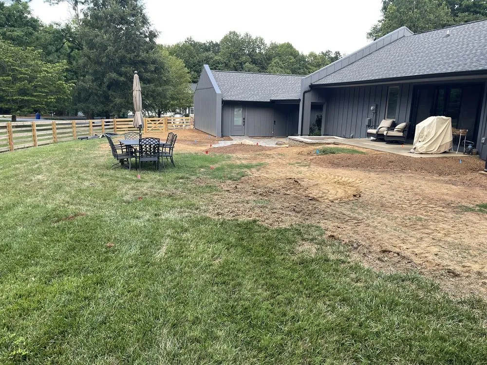 Professional lawn mowing service with custom design across High Point, NC - Davidson Landscape Nursery