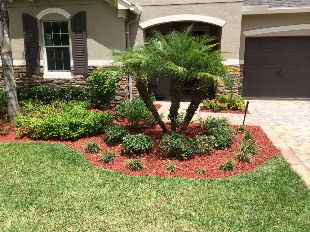 Trusted garden landscaping for residential properties in Palm City, FL by Davidson Lawn & Landscape