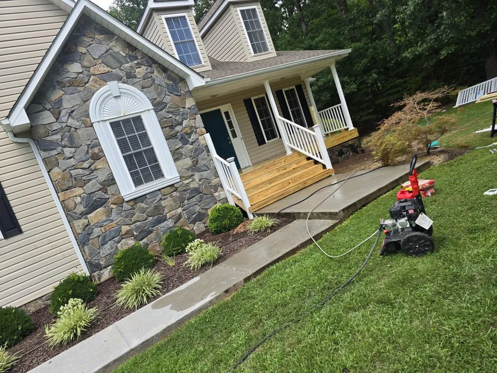Expert landscape installation in Montvale, VA by Davidson Service