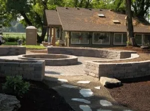 Custom lawn mowing service with custom design in Salem, OR by Davidson's Landscape Services