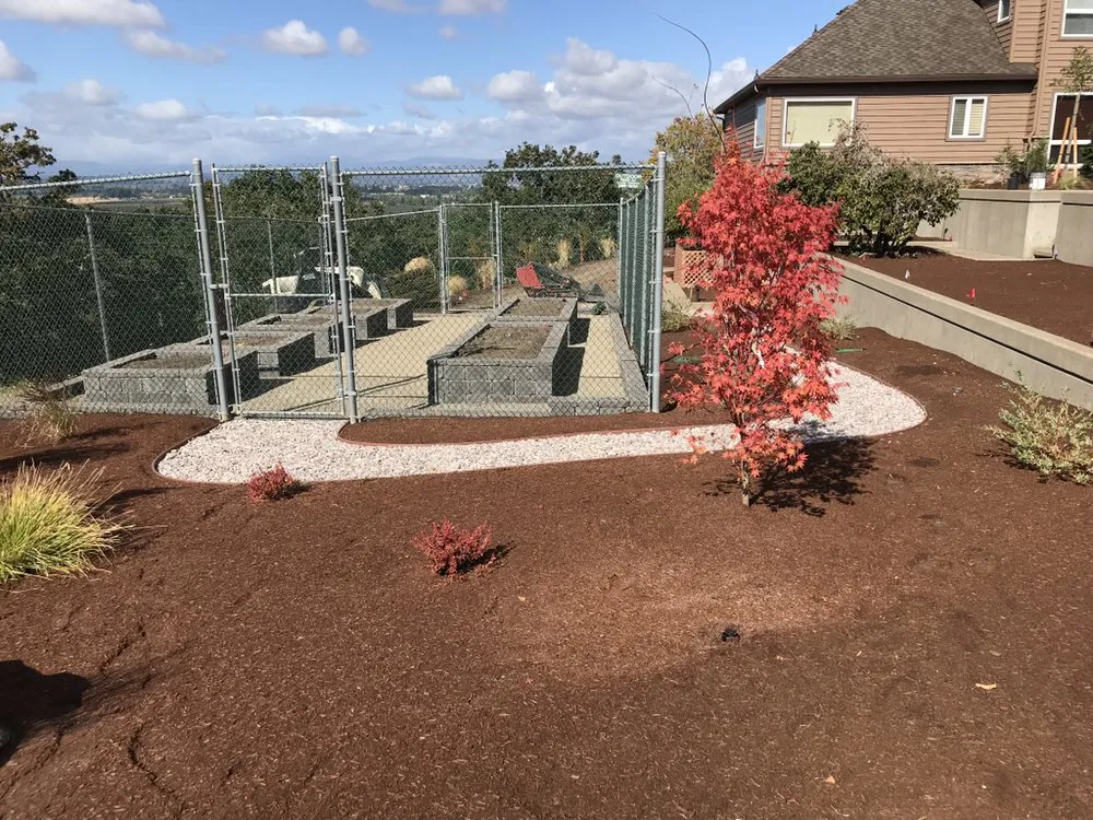 Affordable landscape design for beautiful yards in Salem, OR by Davidson's Landscape Services