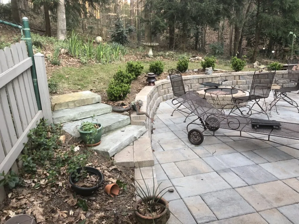Custom residential landscaping in Lawrenceville, GA by Davila Landscaping