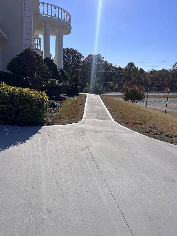 Professional landscape installation in Lawrenceville, GA by Davila Landscaping